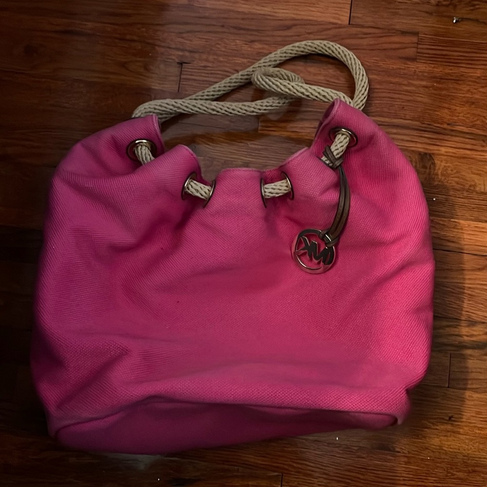 Michael Kors Pink Canvas bag